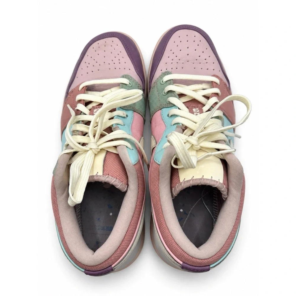 Jordan 1 Low SE Easter Pastel DJ5196-615 Mens Size 12 Multicolor Missing Insoles